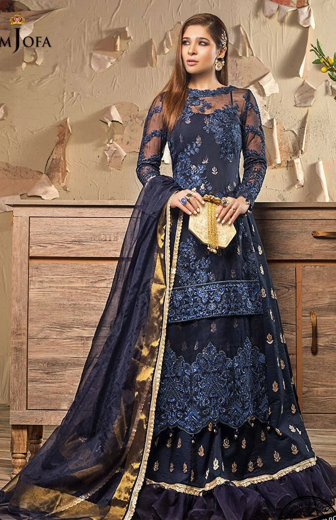 Asim jofa party wear deals collection 2018 with price
