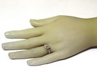 14k yellow gold .53ct SI1 H princess diamond engagement ring 3.7g ladies 7 — photo 9