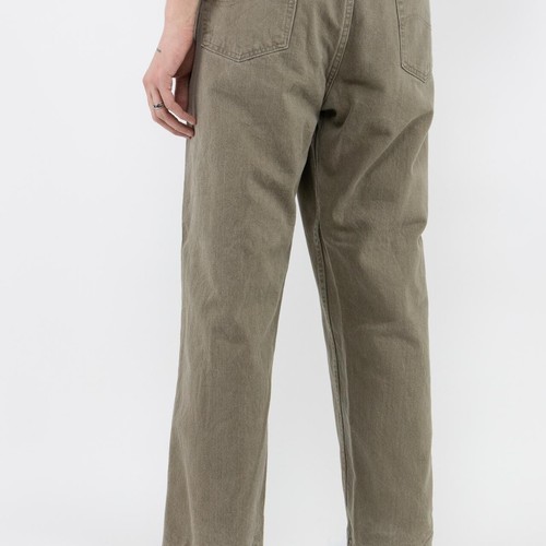 LEE Vintage Straight Leg Fit Jeans - Beige / Brown Denim - Size W42 L30 - Picture 3 of 4