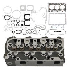 For Kubota Engine D1005 Complete Cylinder Head & Full Gasket Set 16027-03043