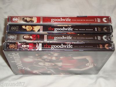 The Good Wife Seasons 1-4, 1 2 3 4, One Two Three Four, DVD, CBS