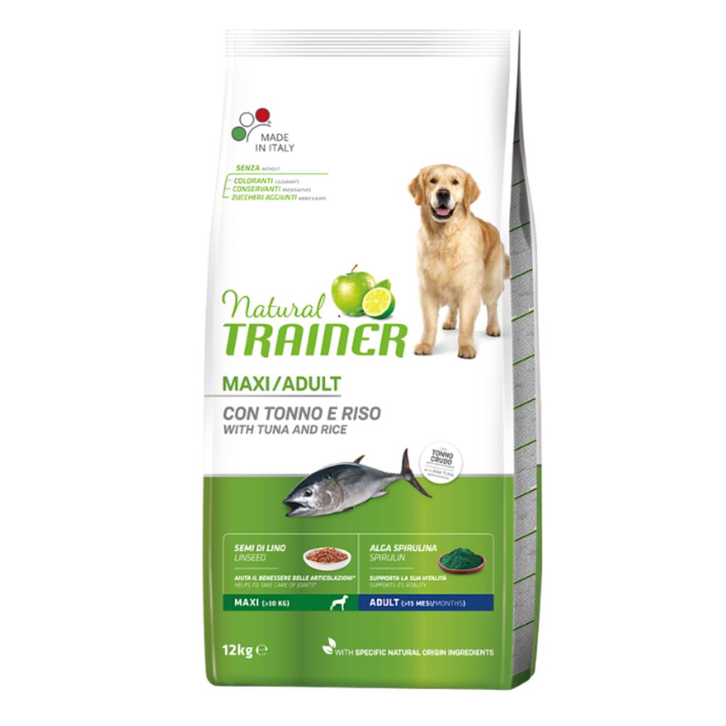 Natural Trainer Maxi Adult Tonno e riso
