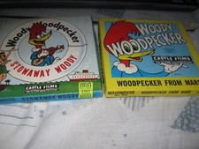 Vintage 8 mm Woody Woodpecker Cartoons B W Woodpecker From Mars Stowaway Woody