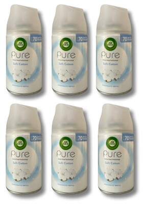 Air Wick Freshmatic Max Duftspray Nachfüller PURE Frische Wäsche 6 x 250ml