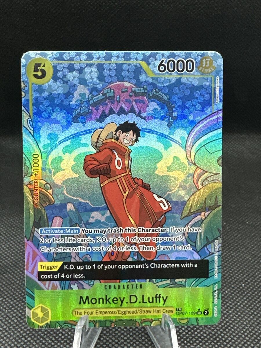 One Piece Two Legends Monkey.D.Luffy Op07-109 SR Treasure One Piece Two Legends Monkey.D.Luffy Op07-109 SR Treasure