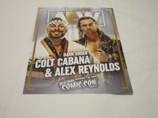 AEW NYCC 2021 Print Colt Cabana and Alex Reynolds Dark Order