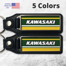 Keychains for 1970s Kawasaki H1 H2 Z900RS Fob Key Ring (2-Pack)