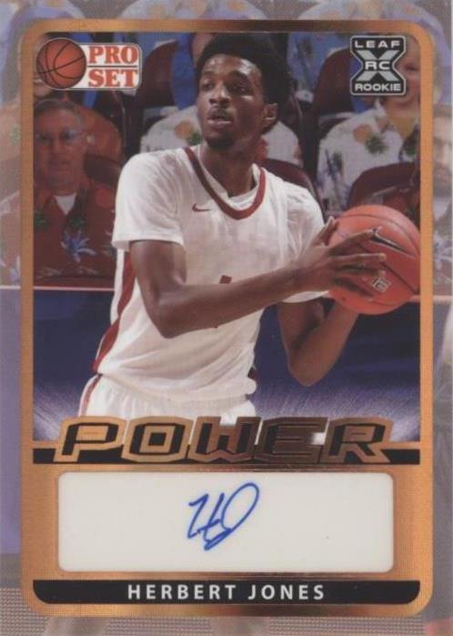 2021-22 Leaf Pro Set Power - Herbert Jones #BA-HJ1 - 1 of 2