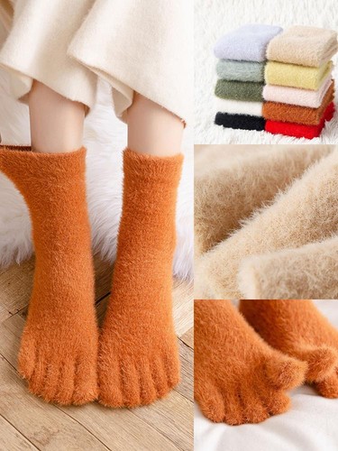 Lot De Chaussettes Femme Douces Polaire - Plusieurs Couleurs - Hiver Confort