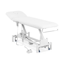 Lettino Massaggio Elettrico Estetica Massaggi Fisioterapia Bianco 200Kg 53-92cm