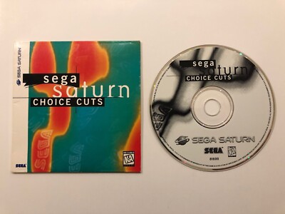 Choice Cuts [ Sega Saturn ] , Disc w/Sleeve • Demo / Sampler Disc • | eBay