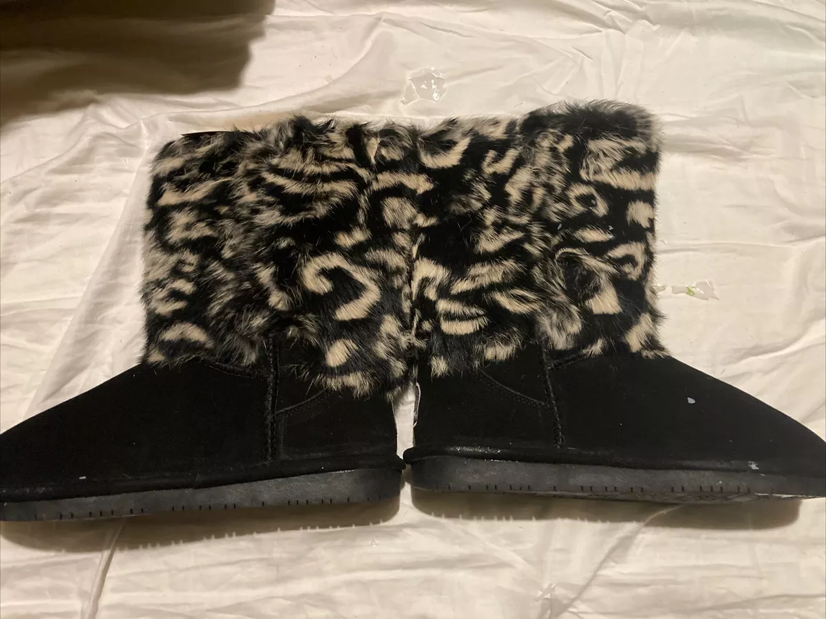 Bearpaw rabbit fur best sale boots