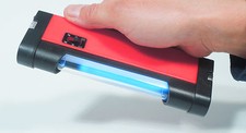 Ultraviolett-Handlampe, UV-Lampe - kurzwellig - zur Fluoreszenz-Bestimmung