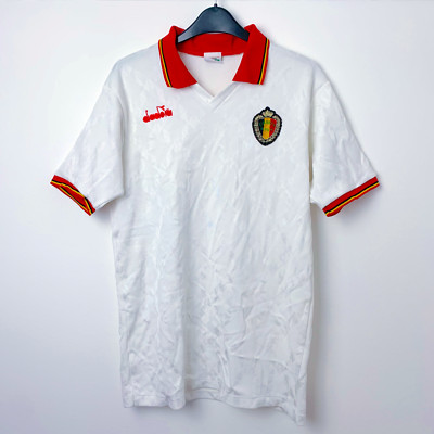 Original Belgium 1992/1993/1994 Away Football Shirt Maillot