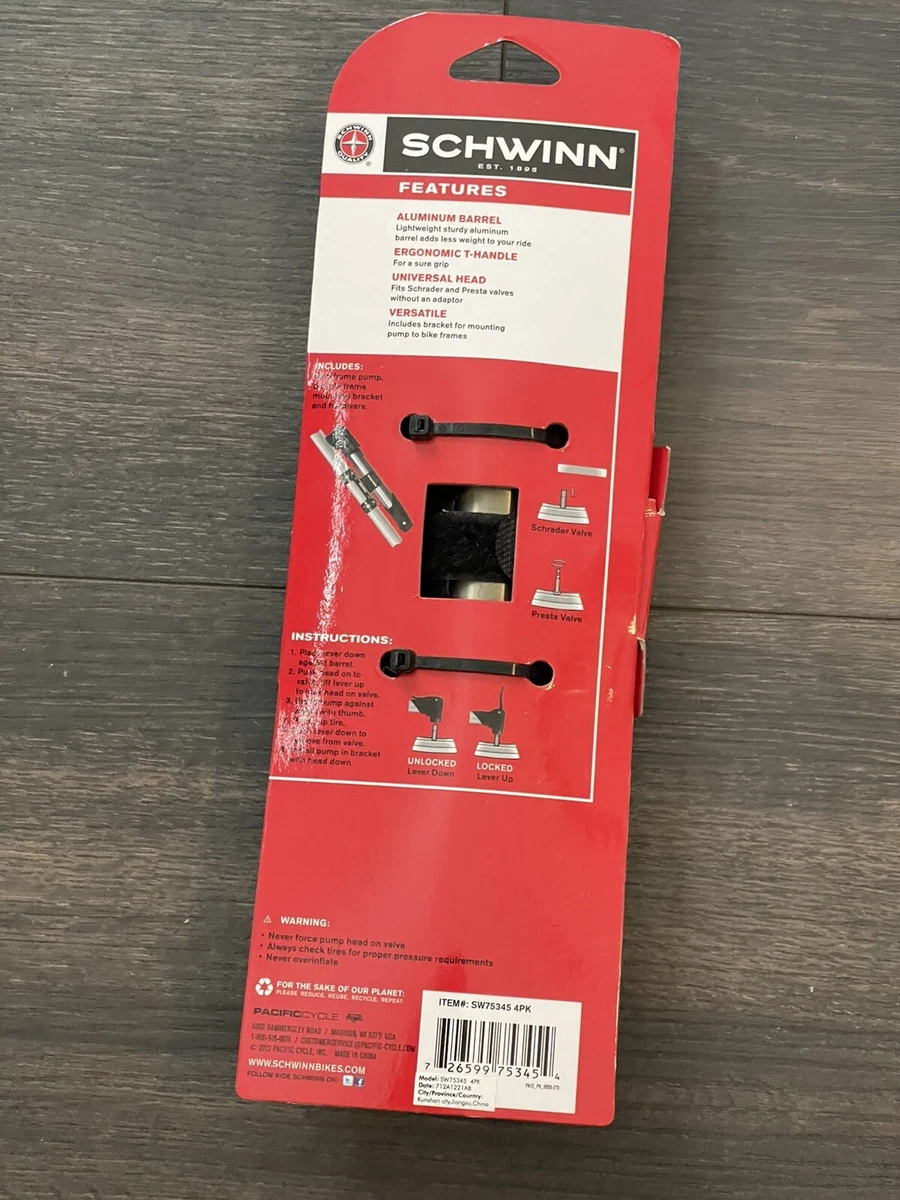 Schwinn aluminum frame best sale pump