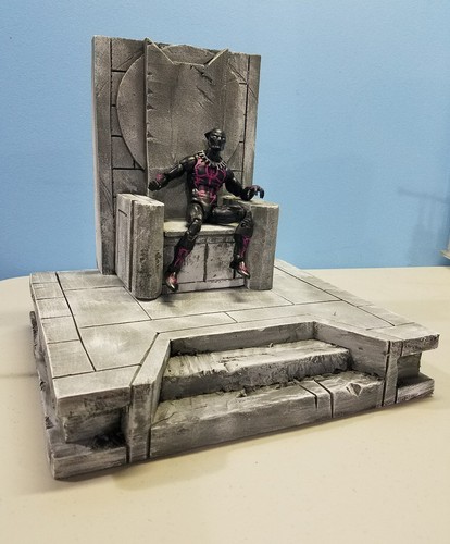 Figura de acción personalizada de Marvel Legends Trono Legiones míticas 1:12 Pantera Negra - Imagen 6 de 6