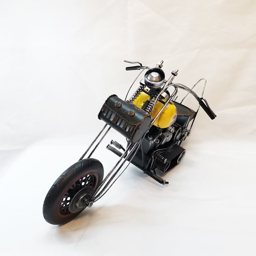 Colección personalizada juguete escultura de metal motocicleta modelo vintage - Imagen 14 de 24