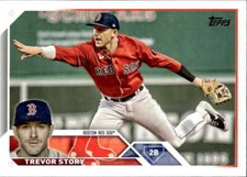 2023 Topps #10 Trevor Story NM-MT Red Sox ID:57004