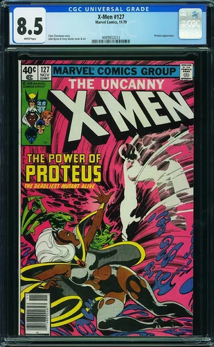 The X-MEN  #127  High Grade! White Pages CGC  NM8.5  4089932013