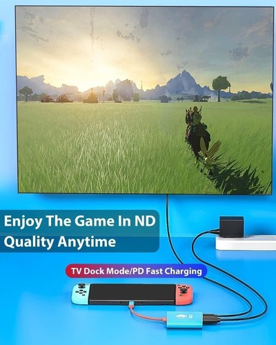 Nintendo Switch Docking Portable TV Dock Station Hub USB-C HDMI USB 3.0 - AUS - Picture 3 of 14