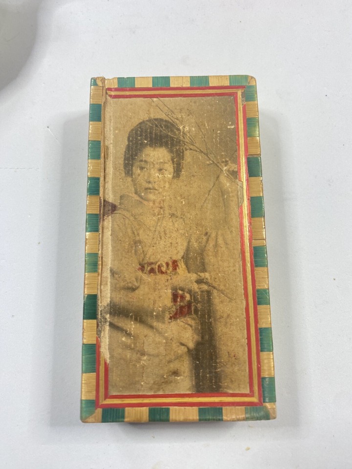 Antique Circa 1918 Chinese Bamboo Box 5x2.5x1” eBay