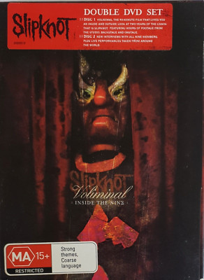 Slipknot - Voliminal Inside The Nine (2006) DVD 2-Disc Foldout Digipak+Booklet