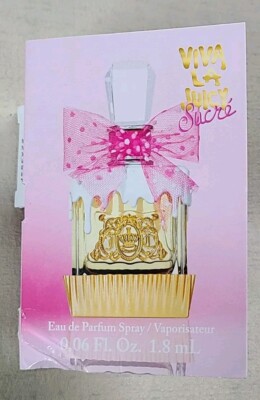 New Juicy Couture Viva La Juicy Sucre EDP Spray Sample 0.06 fl oz Floral Citrus