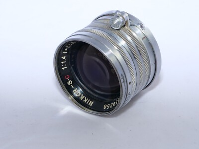 ニコン NIKKOR-S・C 5cm F1.4 L39マウント Nikon Nikkor-S.C 5cm F1.4 Leica Thread Mount M39 Normal Lens