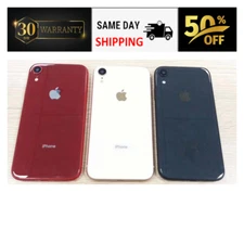 Apple iPhone XR 64GB Unlocked Verizon At&t T-Mobile Black white Red - Face ID
