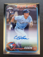 2024 Topps Chrome Cam Eden RC Auto #RA-CE Toronto Blue Jays