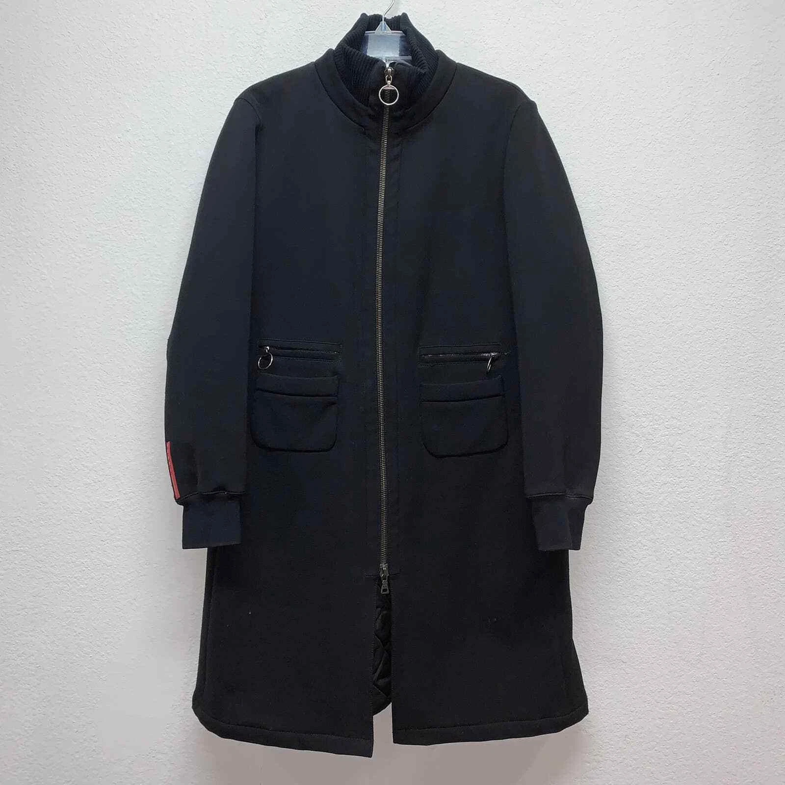 PRADA Cappotto Lungo Foderato Trench Uomo Tg50