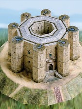 Bastelbogen Castel del Monte