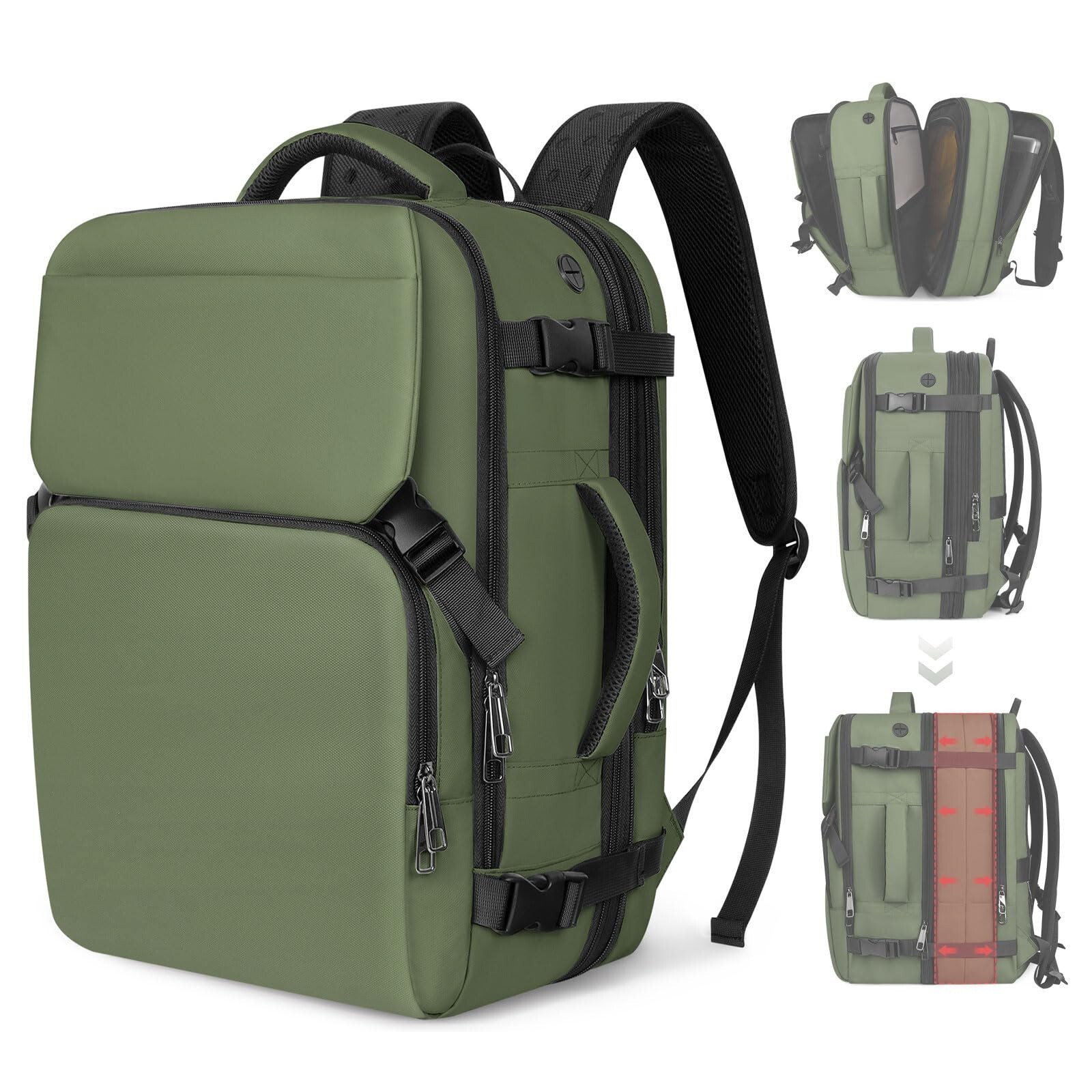 Lightweight Large Travel Backpack Carry On Flight Approved for Airlines-image