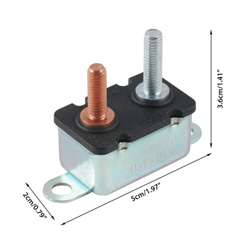 20 Amp Circuit Breaker Replace 2410881 For Polaris Sportsman 800 850 900 ATV - Picture 2 of 6