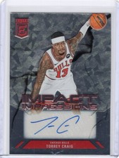 2023-24 Donruss Elite Torrey Craig Impact Impressions AUTO Chicago Bulls