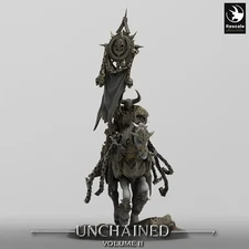 Unchained Horse Riders by Rescale Miniatures | D&D | DnD | Print on Demand