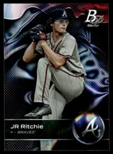 JR Ritchie 2023 Bowman Platinum Top Prospects Rookie Card #TOP-22 Atlanta Braves