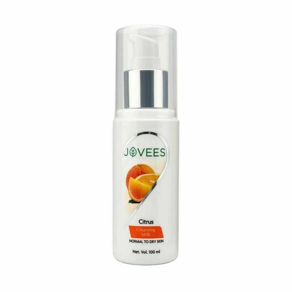 Leche limpiadora cítrica Jovees Ayurveda piel normal a seca - 100 ml Foto 2 de 3