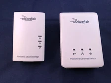 Rocketfish Ethernet Switch RF-HTN106 Switch AND RF-HTN105 Bridge