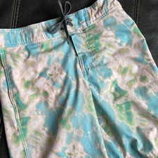 Boys Tie-Dye Board Shorts - Art Class Light Blue Size 14 Swim Trunk