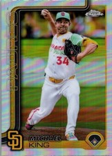 2025 Topps Chrome - Mike King #35 Refractor
