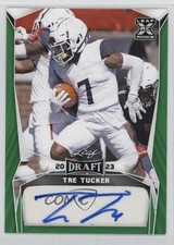 2023 Leaf Draft Auto Green Tre Tucker #BA-TT1 Auto 0rd2