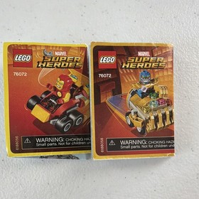 LEGO Marvel Super Heroes Mighty Micros 76072 Iron Man vs Thanos 94pc 2017 Box
