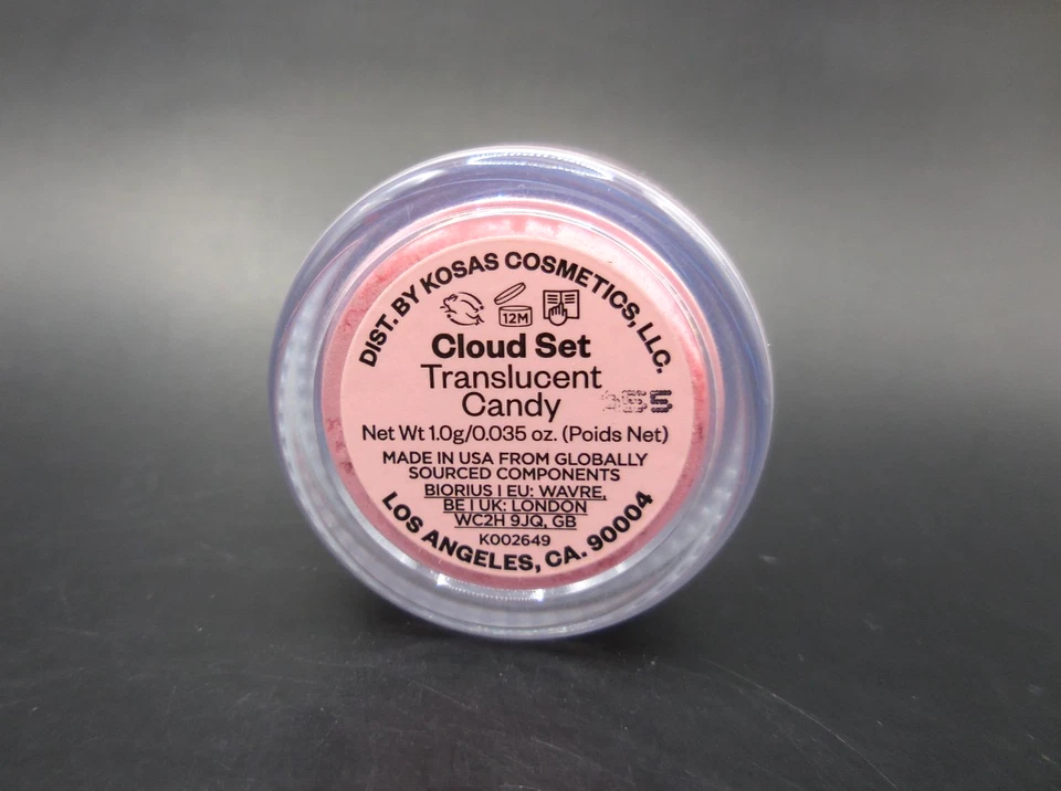 Kosas Cloud Set Ajuste Suelto Translúcido + Polvo Desenfocante 1.0g MUESTRA DE LUJO Foto 4 de 4