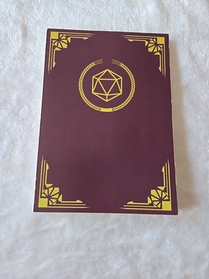 Herobook 2018 Kickstarter  Maroon Only One Page Used