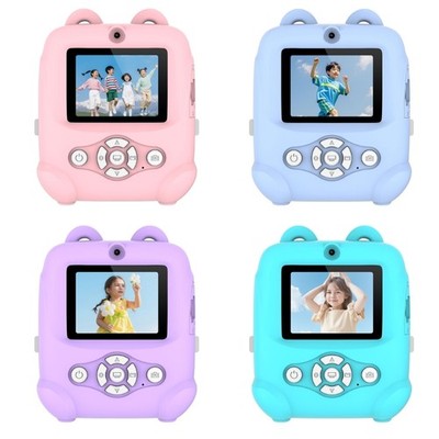 Childrens Instantly Print Camera with Build Easy to Use for Adventure Fun