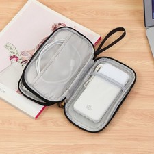 Double Layer Hand Carry Electronics Case Bag For Digital Accessories Waterproof