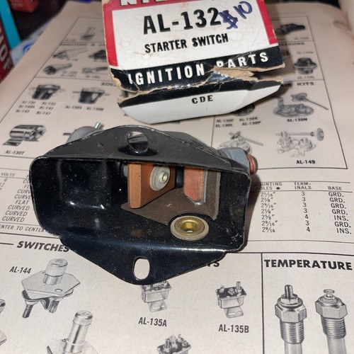 NOS Starter switch for 1940-42 plymouth & Willys 1946-52 - Picture 2 of 5