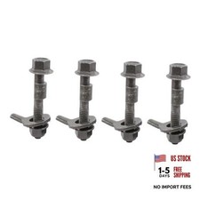 Pack of 4 12mm Cam Bolt Kit Adjustable Camber Correction Alignment Kit