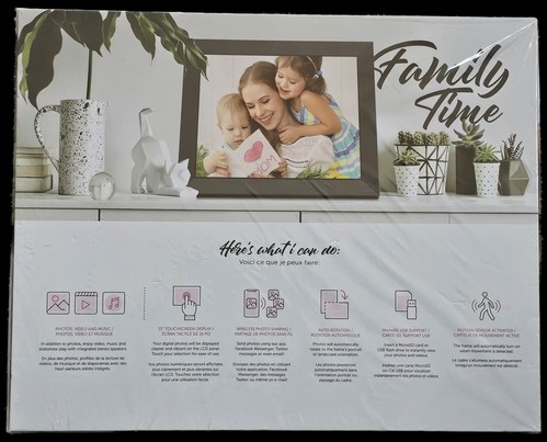 Aluratek 15 Inch Wifi Digital Picture Frame (NEW) - Picture 2 of 2